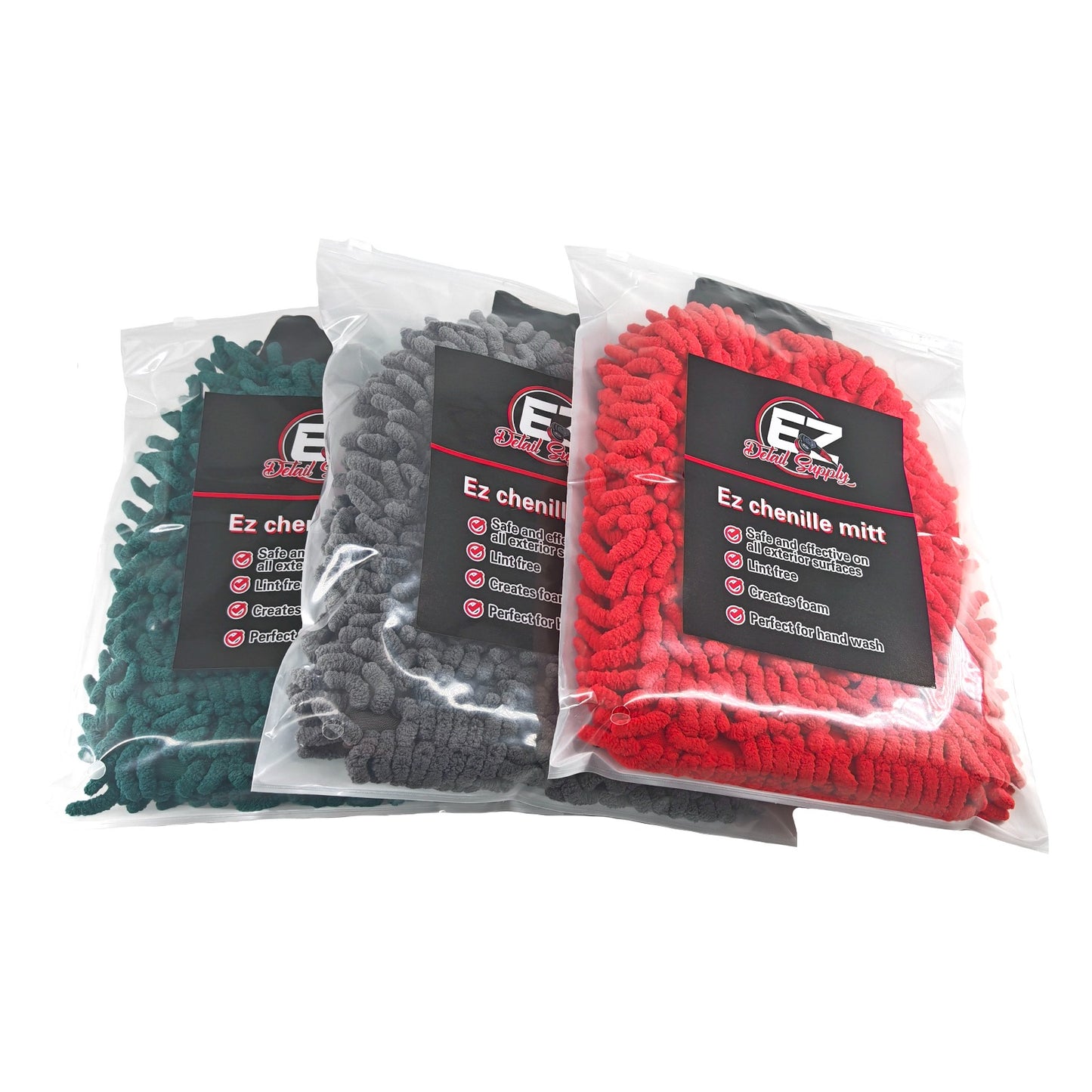 EZ chenille mitt