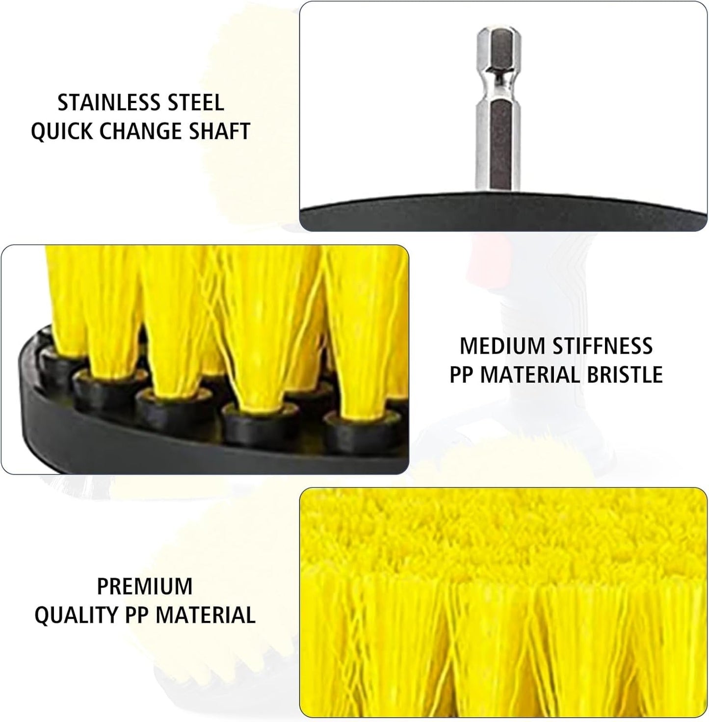 Drill Brush heads