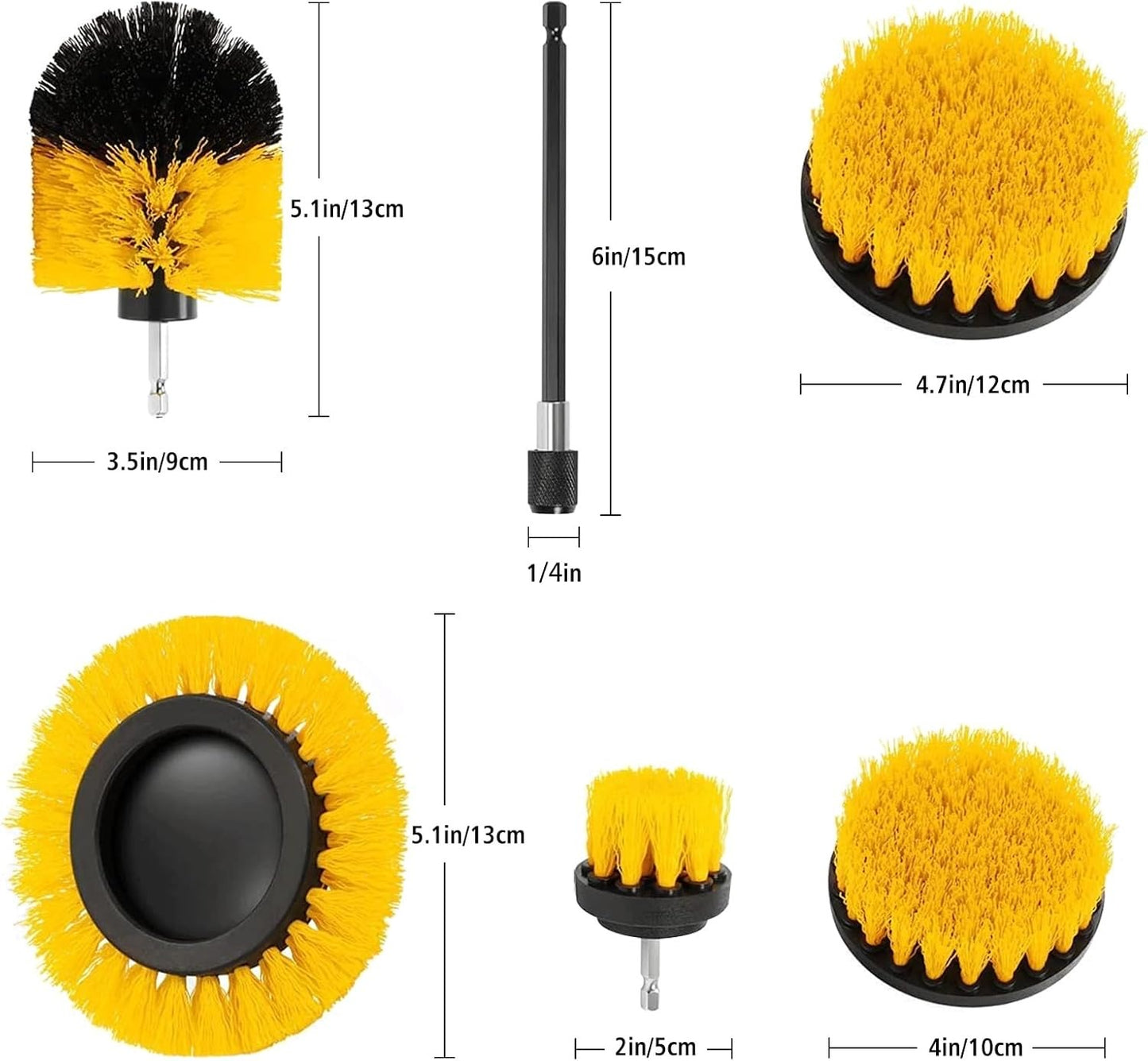 Drill Brush heads