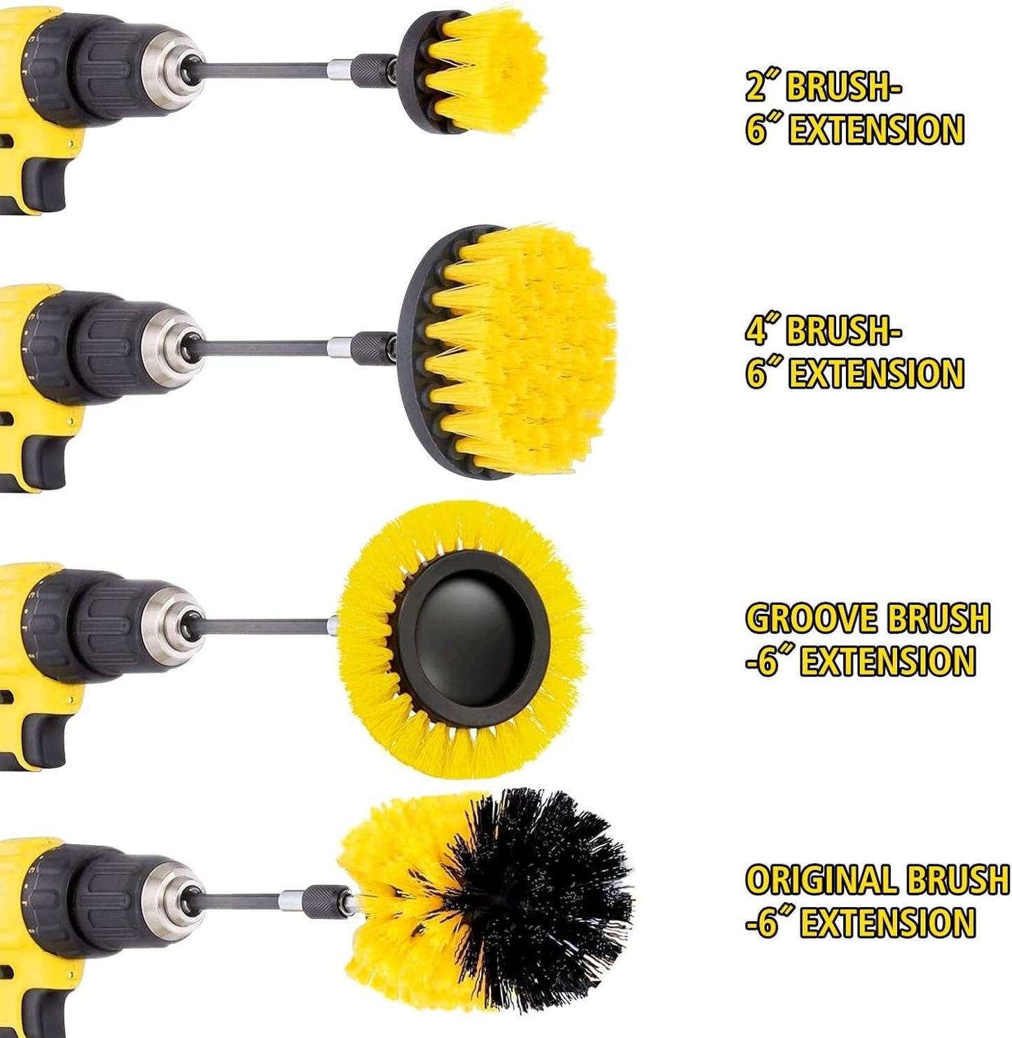 Drill Brush heads